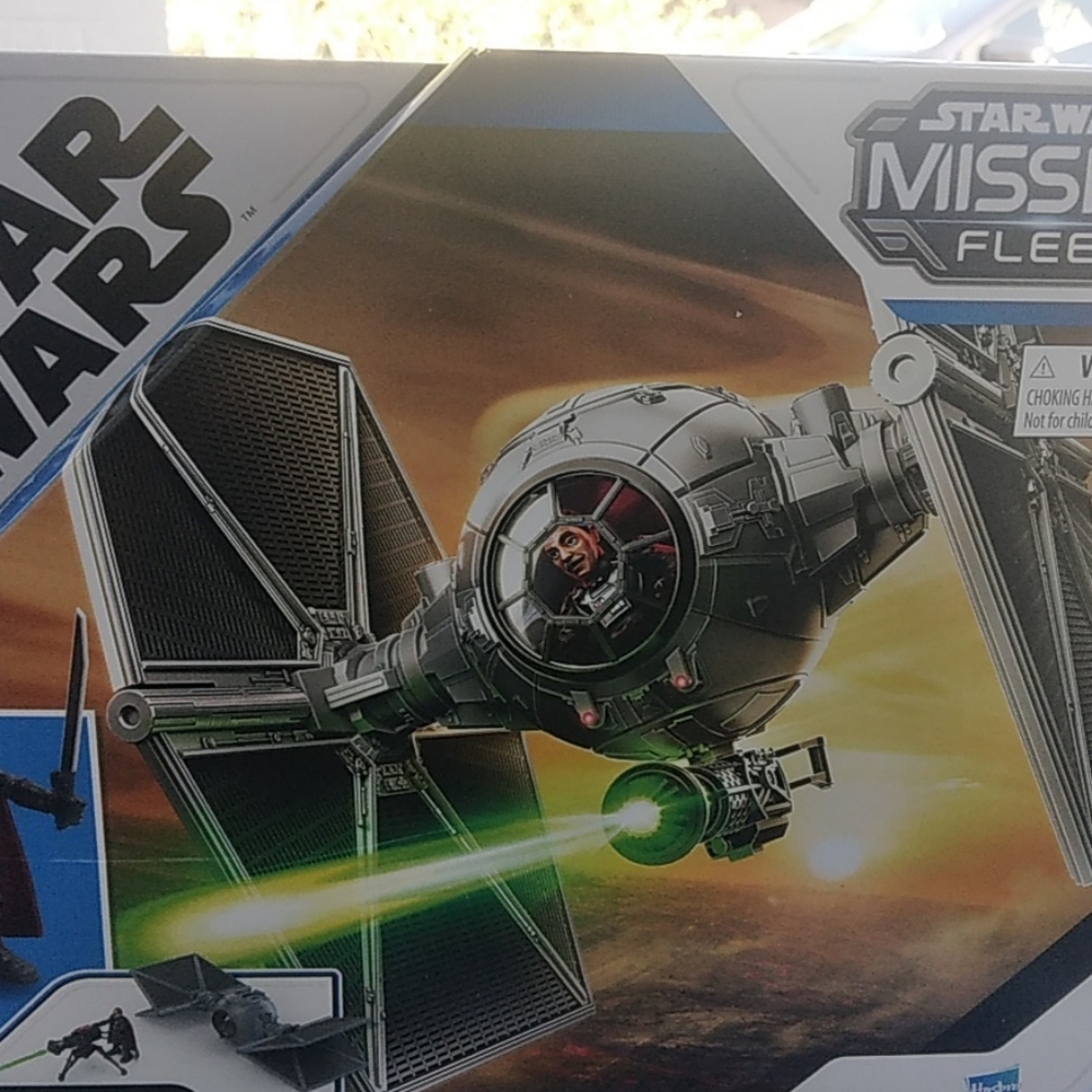 Star Wars Mission Fleet Moff Gideon Action Figure Outland Tie Fighter